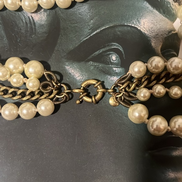 J Crew pearl/gold necklace - Picture 5 of 6